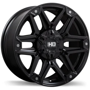 Fast HD – RECON – Black – 16″x8″ 10mm – All weather Wheels – F259-1680-73BT+10C780
